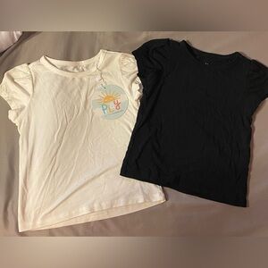 Little Sleeies Kids White and Black T-Shirt Bundle
